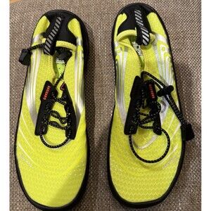 New Saguaro Neon Yellow Water Shoes Unisex W 7.5 M 6.5